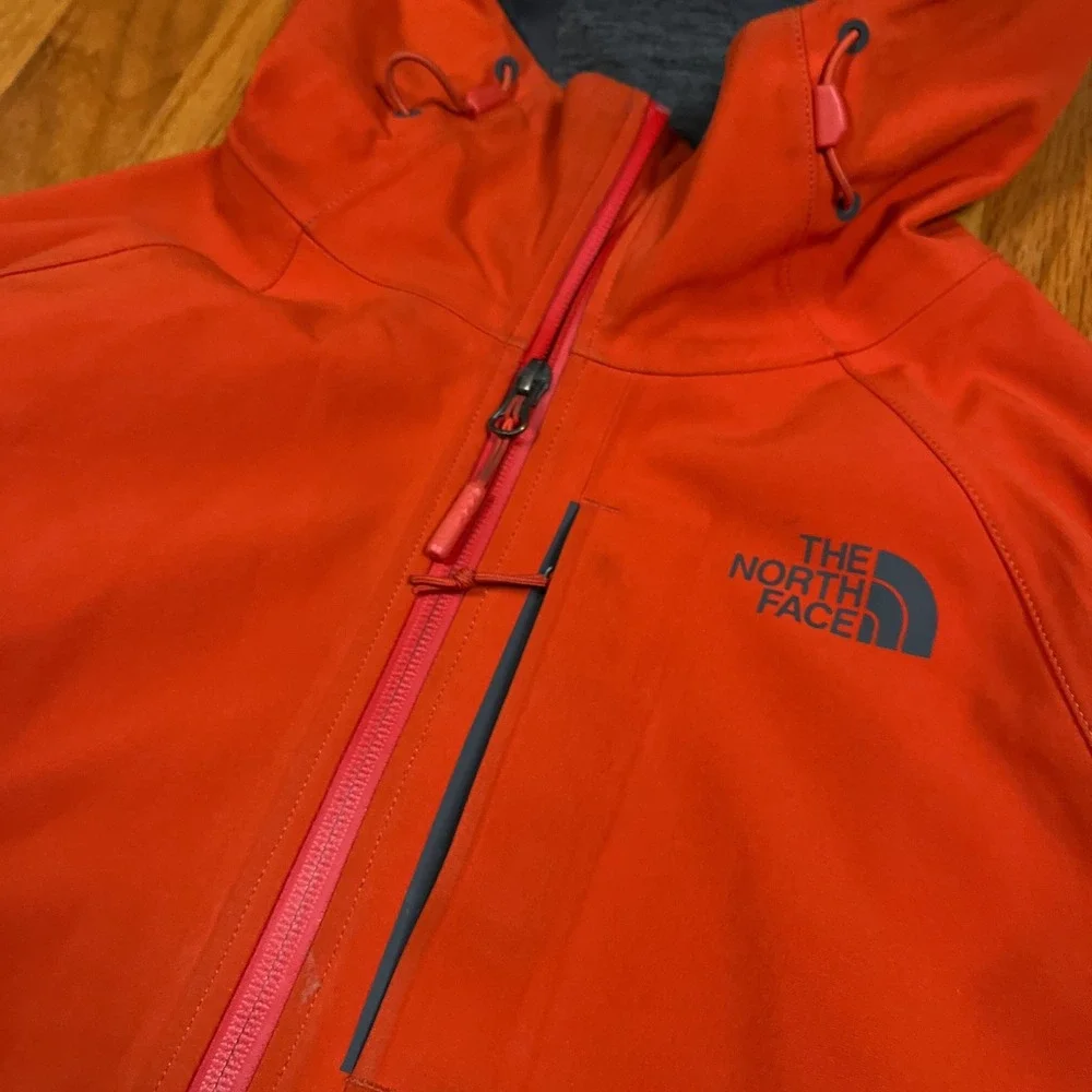 The North Face Apex Flex Gore-Tex Hooded Jacket Orange Men's Small NF0A2VE7